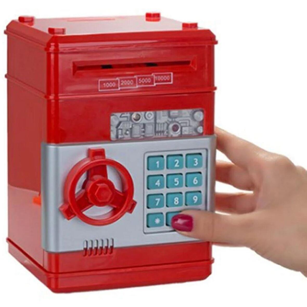 Yaratıcı Şifreli Güvenli Atm Kumbara