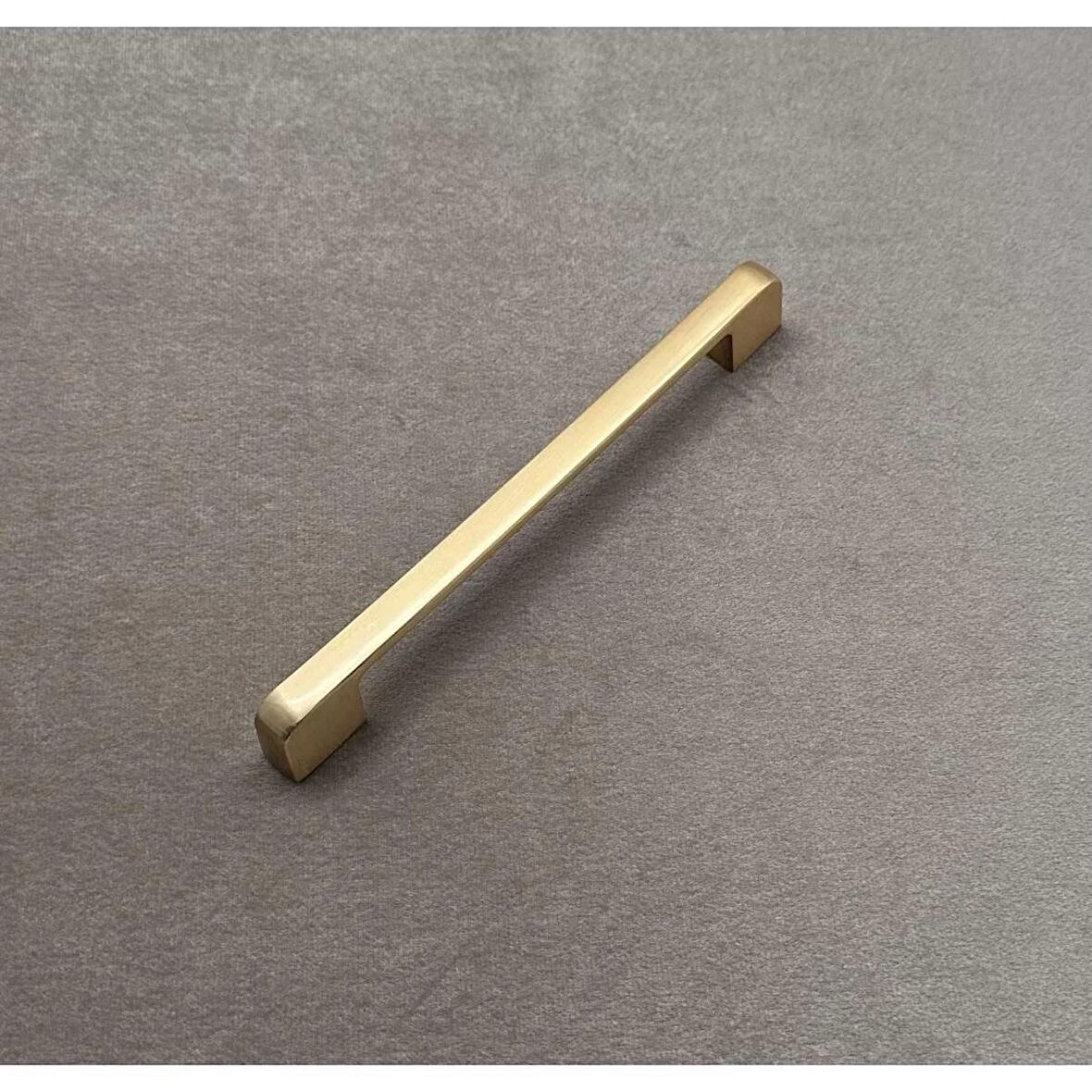 Arel Mat altın Tv Ünitesi Vestiyer Yatak Odası Mutfak Dolap Çekmece Kulpu 224 Mm (22,4 Cm)  4 adet