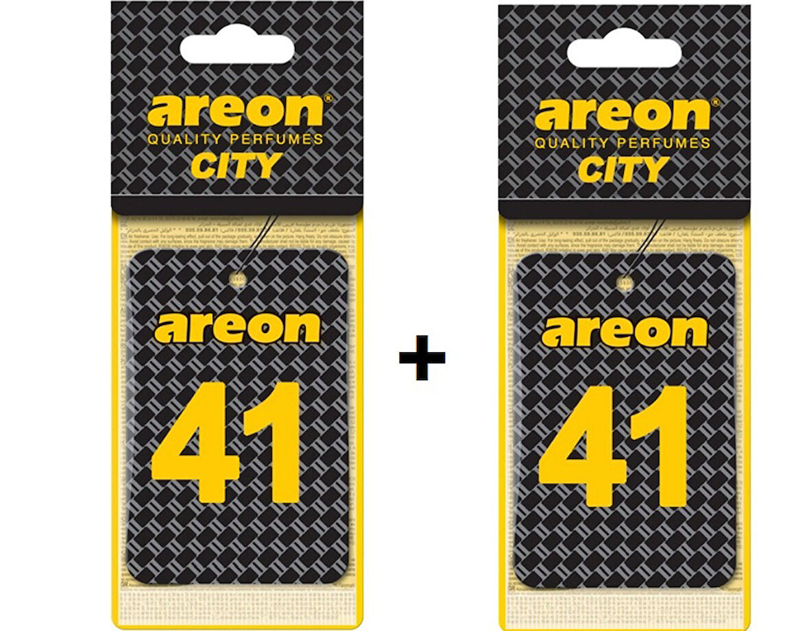 Areon 41 Vanilla Black Oto Araç Kokusu (2li )