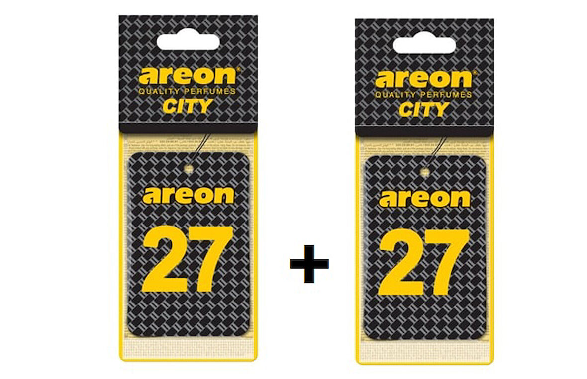 Areon 27 Vanilla Black Oto Araç Kokusu (2li )