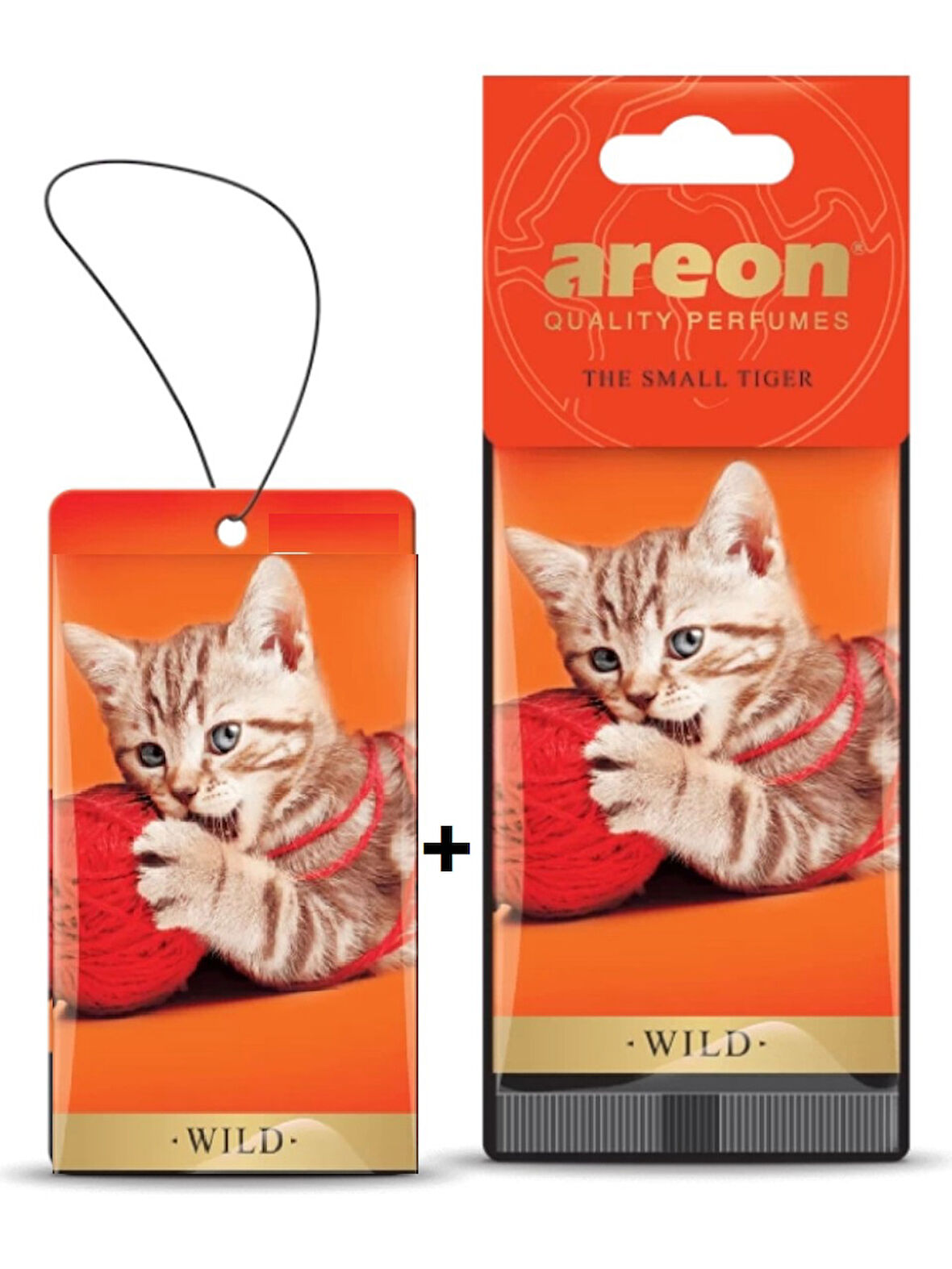 Areon Wild Small Tiger Oto Araç Kokusu (2li )