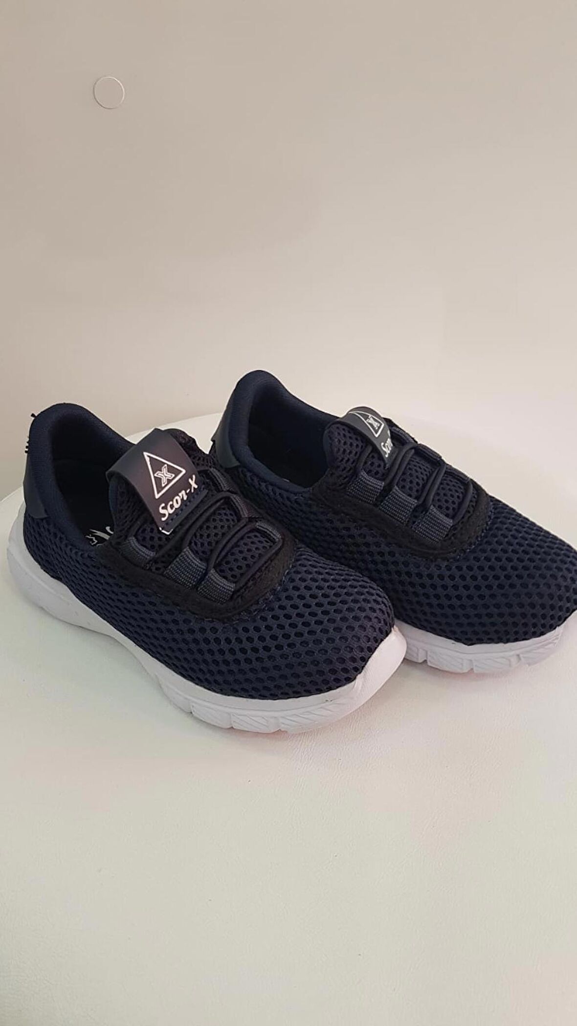 Lacivert Erkek Çocuk Lastikli Scorx03342 Günlük Sneaker Spor Ayakkabı