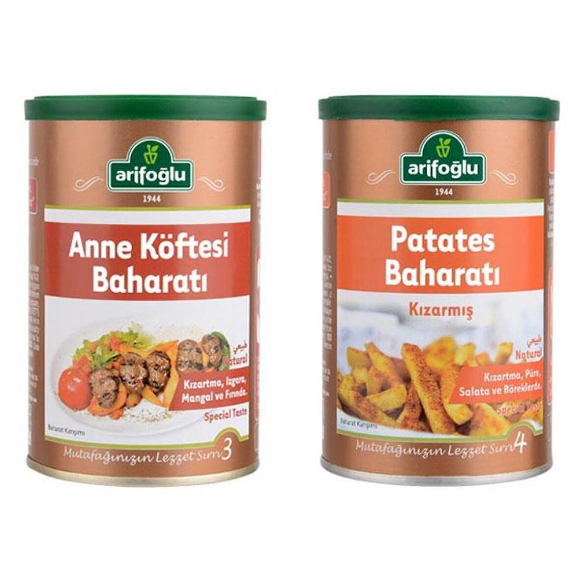Arifoğlu Anne Köftesi Baharatı 150 G + Patates Baharatı 200 G