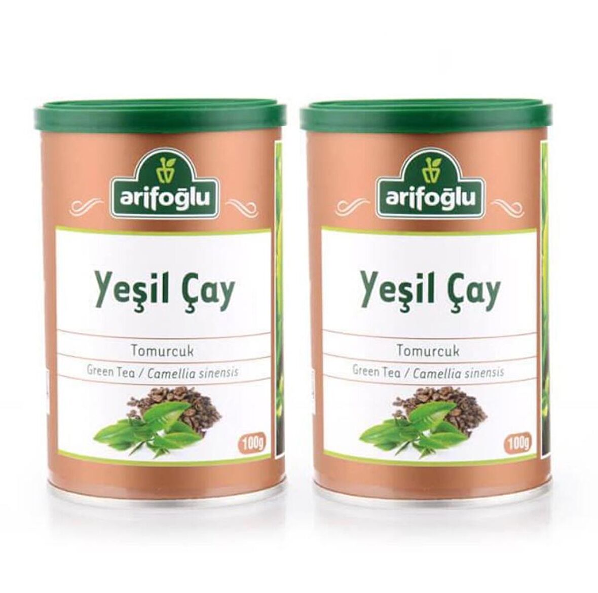Arifoğlu Yeşil Tomurcuk Çay Teneke 2 x 100 G
