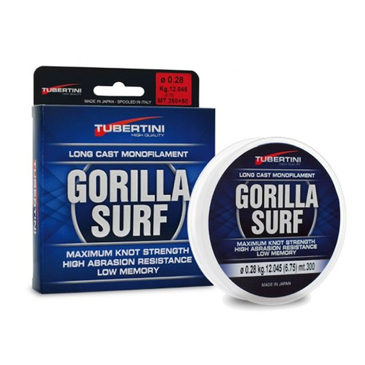 Tubertini Gorilla Surf Makara Misina 250+50 mt 0.26 mm
