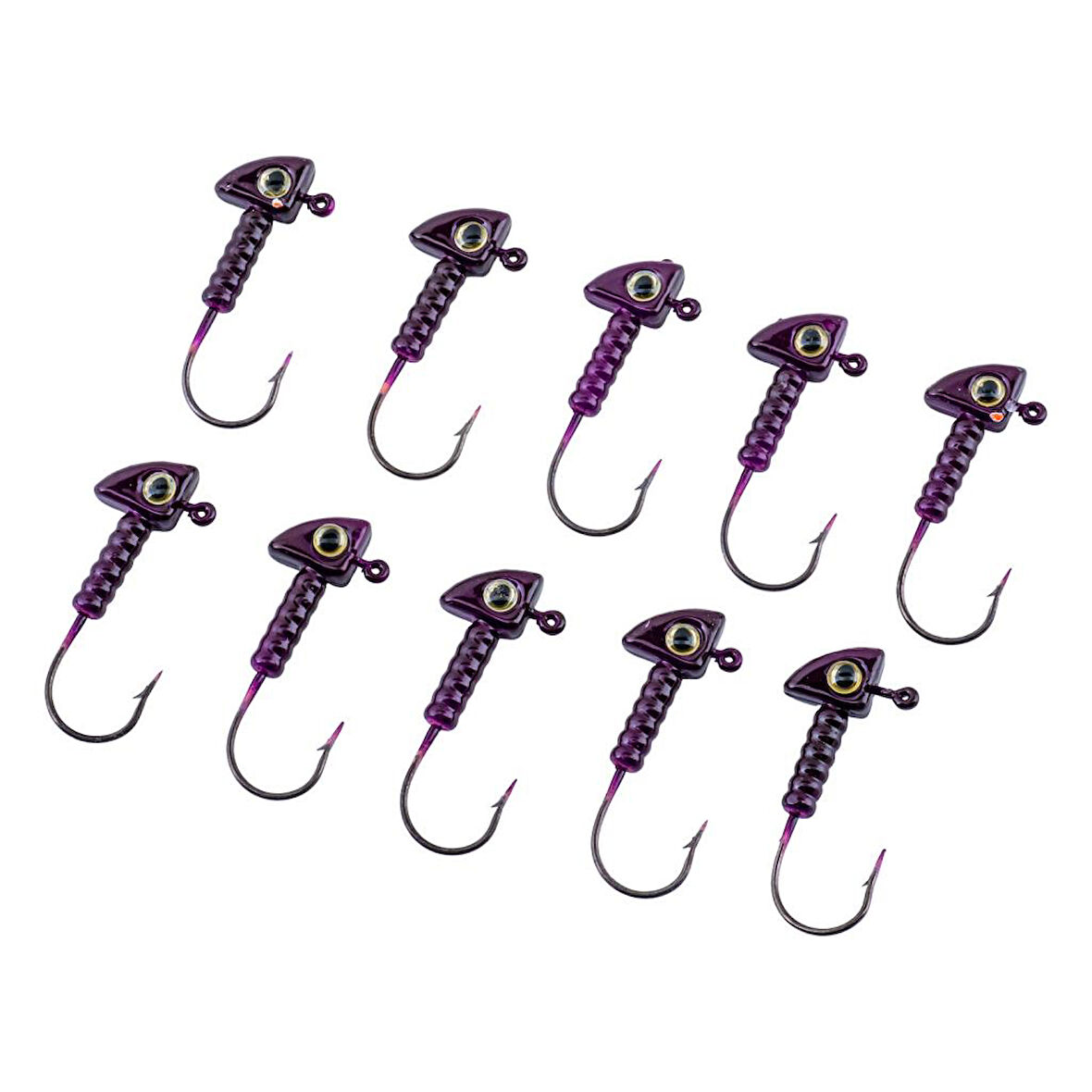 Jighead - Zoka - Kurşunlu Olta İğnesi - (XH-A 06) - Mor - 7 Gr - 10 Adet