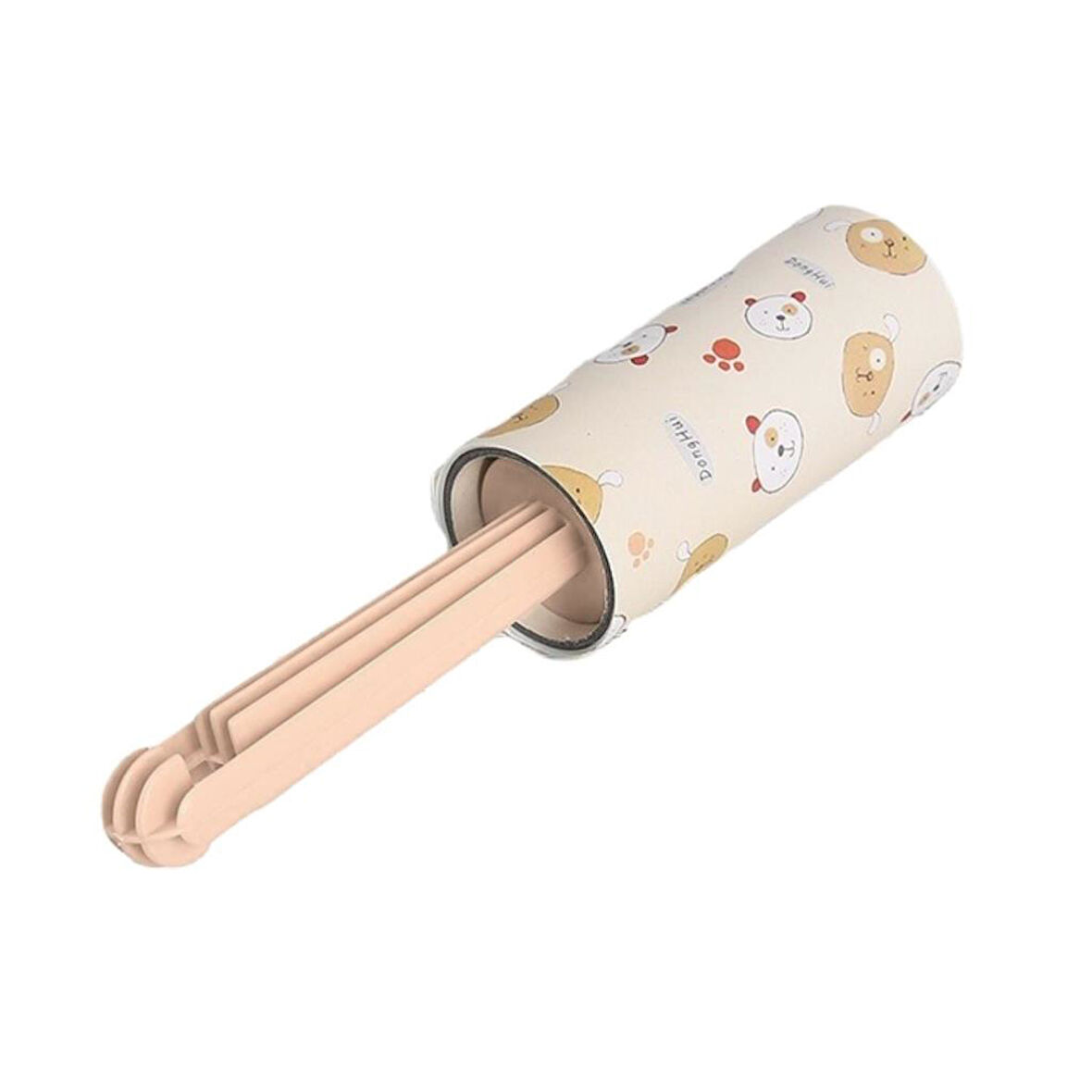 Kedi/Köpek Tüy Toplama Rulosu - D-Pet - Tekli - Açık Pembe (8667)