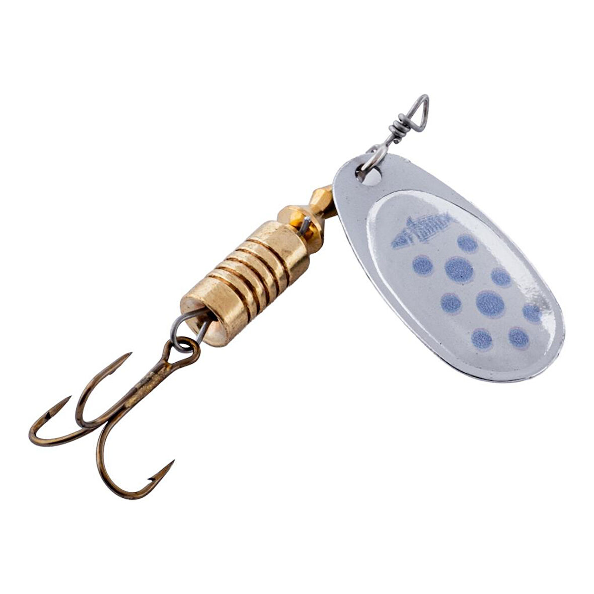 Döner Kaşık - Fishack GlideX - Silver Blue - 5g - No:2 - Alabalık/Turna/Levrek Olta Kaşığı