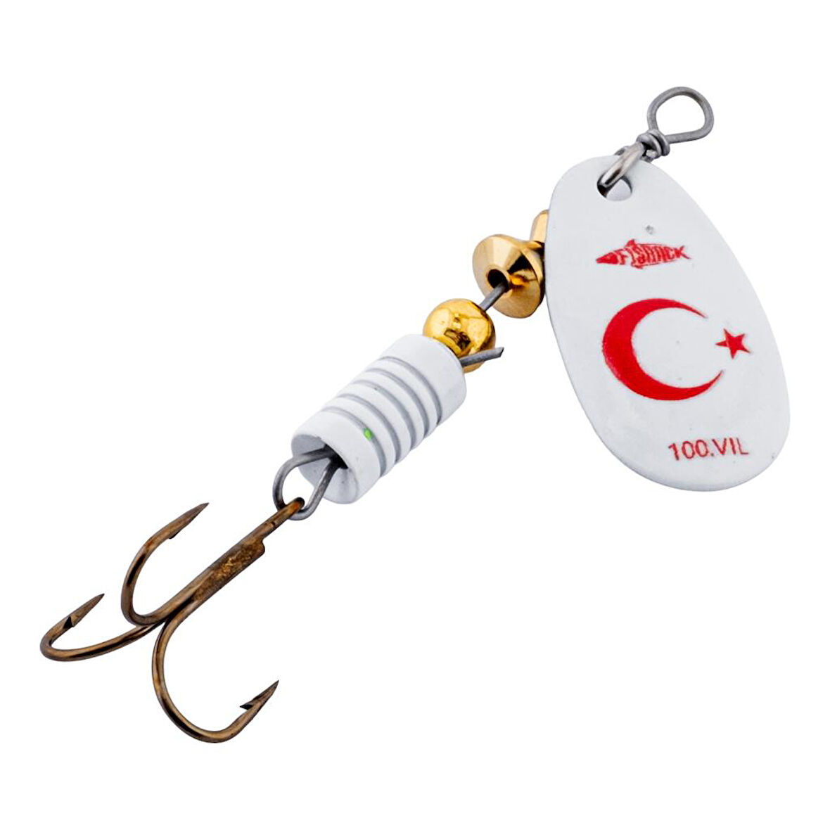 Döner Kaşık - Fishack GlideX - 100.Yıl - 5g - No:2 - Alabalık/Turna/Levrek Olta Kaşığı