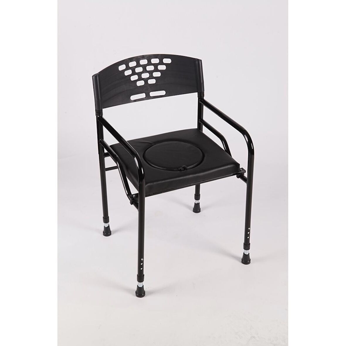 MEDİLABS Kolay Temizlenir Tuvalet Yükseltici Tuvalet Kamp Taburesi Sandalyesi