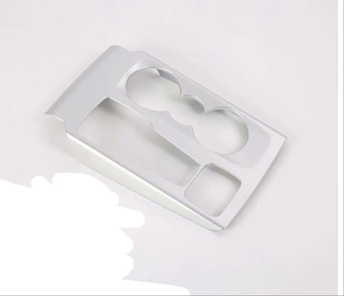 Ford Focus 2019+ Uyumlu Vites Konsol Kaplama (Silver / ABS)