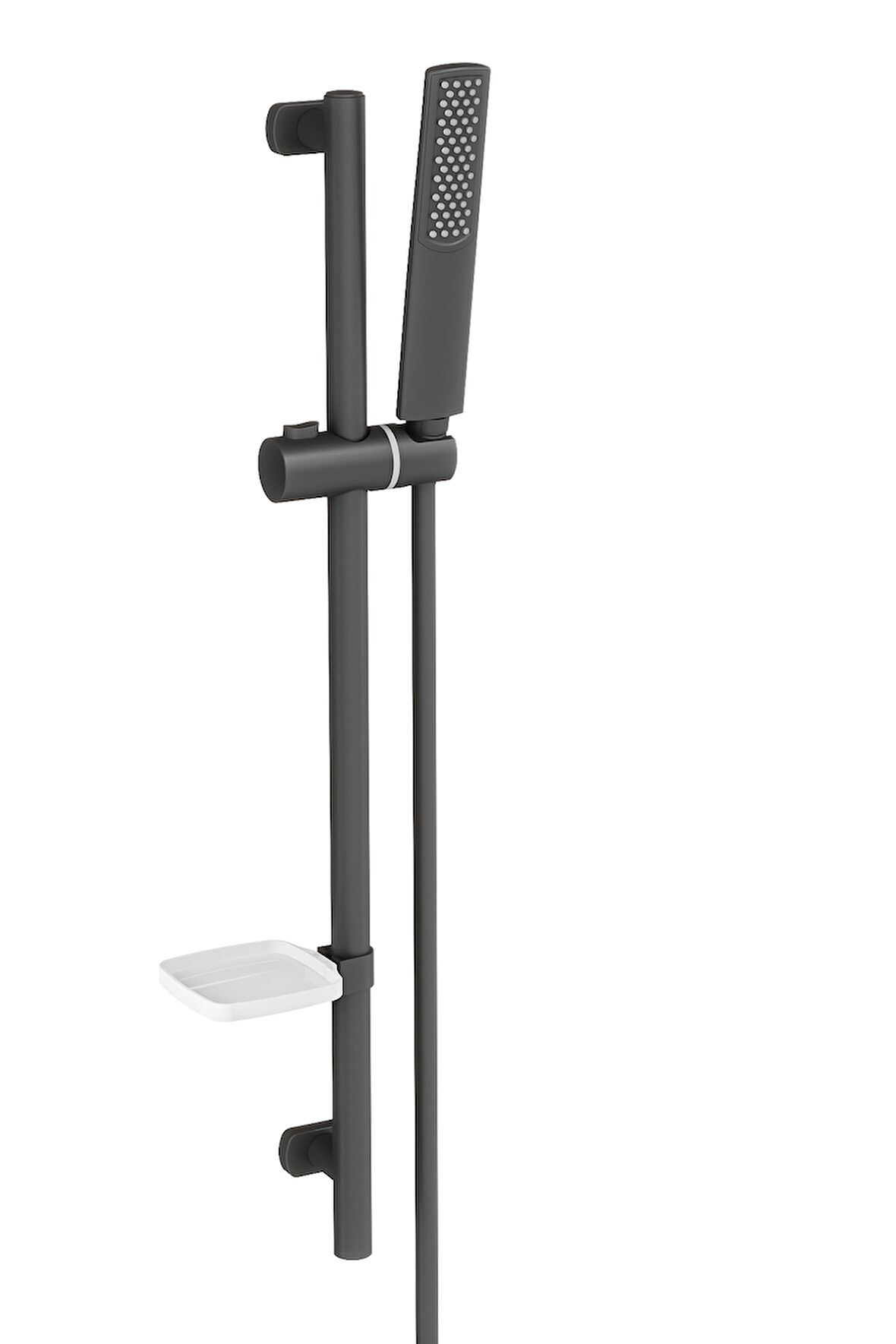 Ganj Sürgülü Duş Seti Stick-Siyah