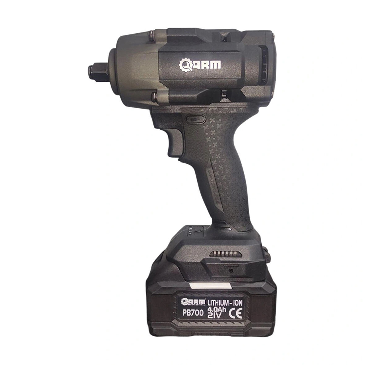 ARM ŞARJLI SOMUN SÖKME 1/2" SİYAH 21V-4000MAh 1000N.m 2 ADET BATARYA VE ÇANTA HEDİYELİ