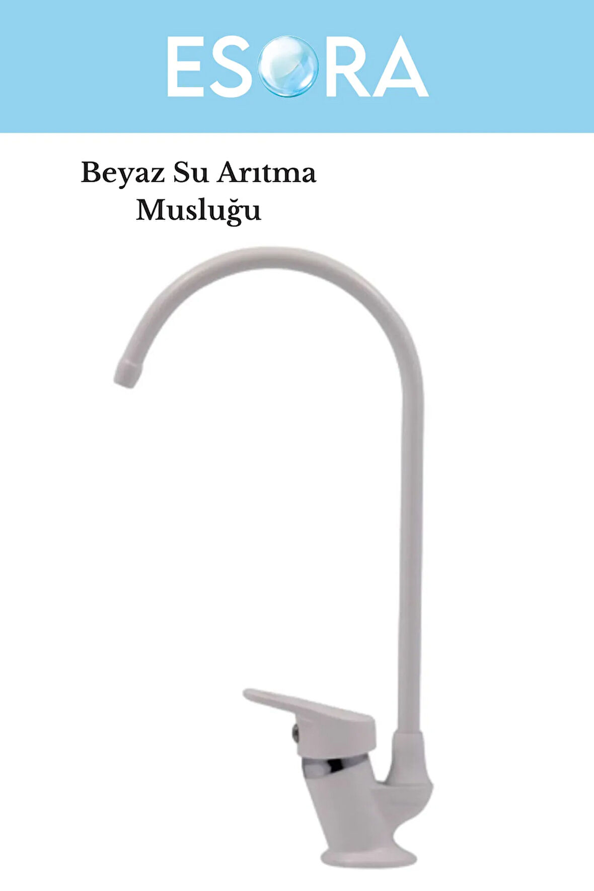 Lüx Beyaz Aç Kapa Arıtma Musluğu Arıtma Çeşmesi