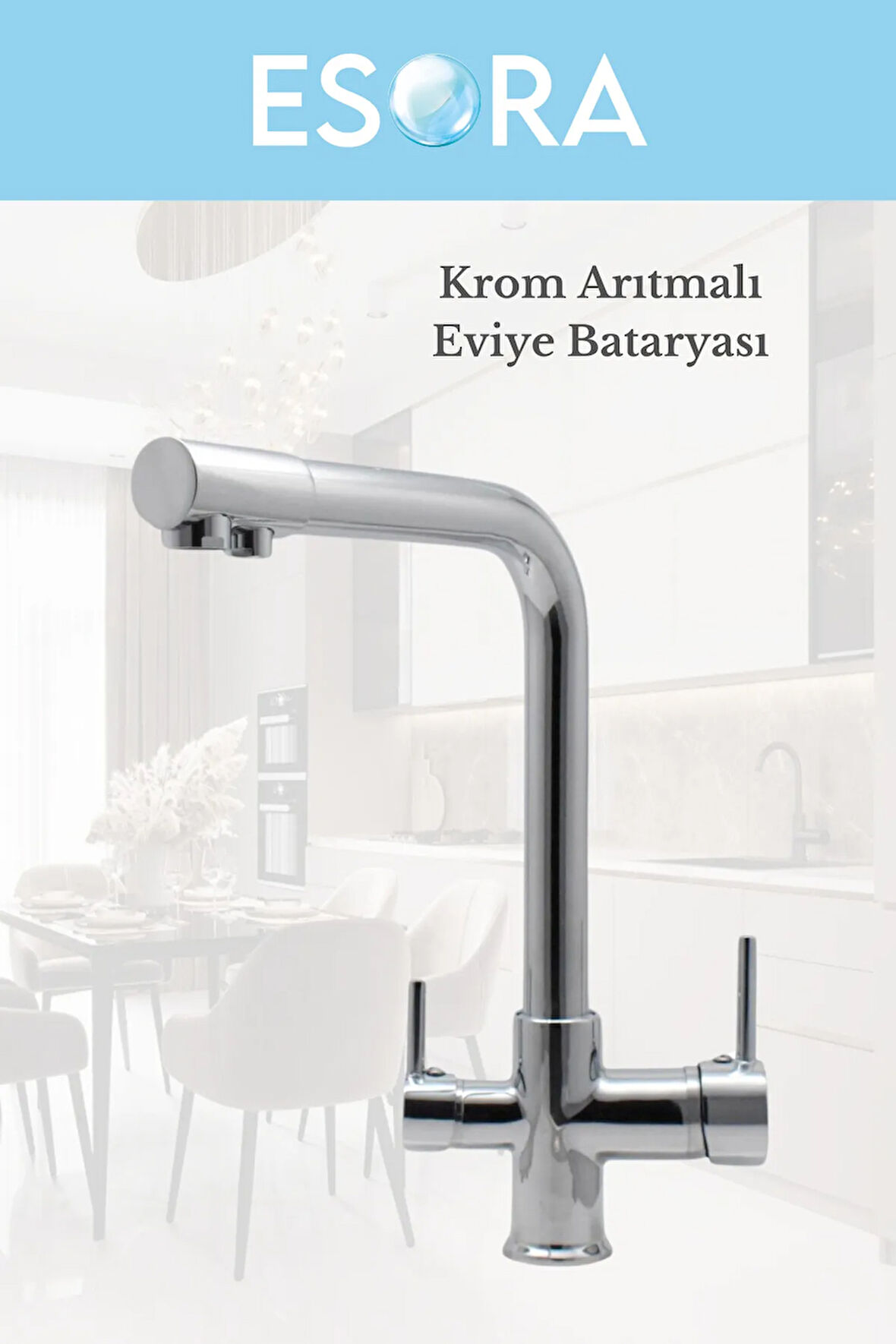 Krom Arıtmalı Eviye Bataryası