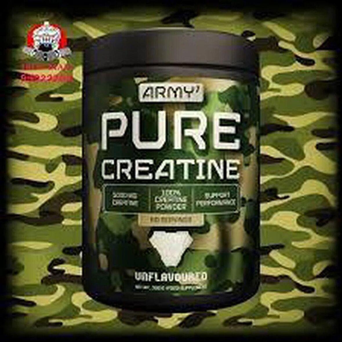 Army Pure Creatine Monohidrat 300 Gram 60 Servis / 5 gram ABD MENŞEİ