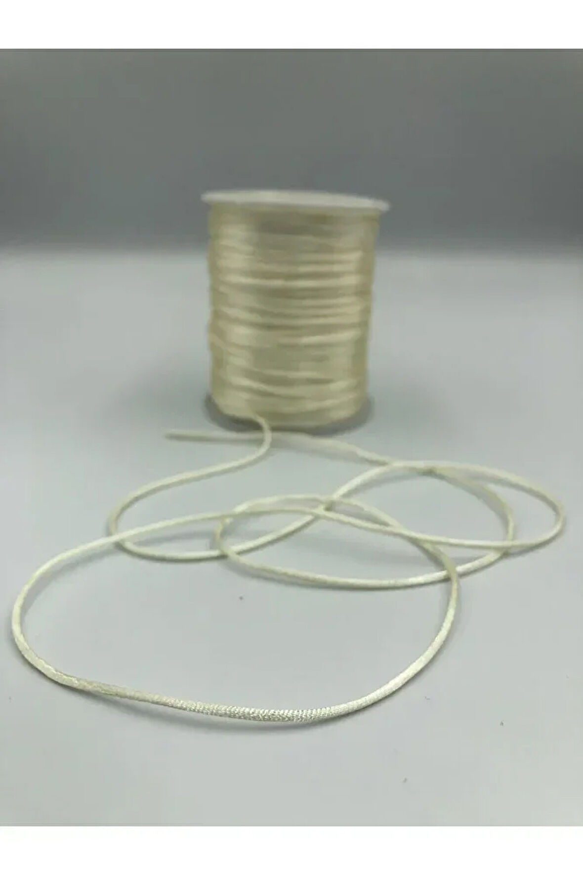 10 Metre - 1 Mm Floş Ip, Bileklik Ipi, Sıçan Kuyruğu Ip, Takı Ipi