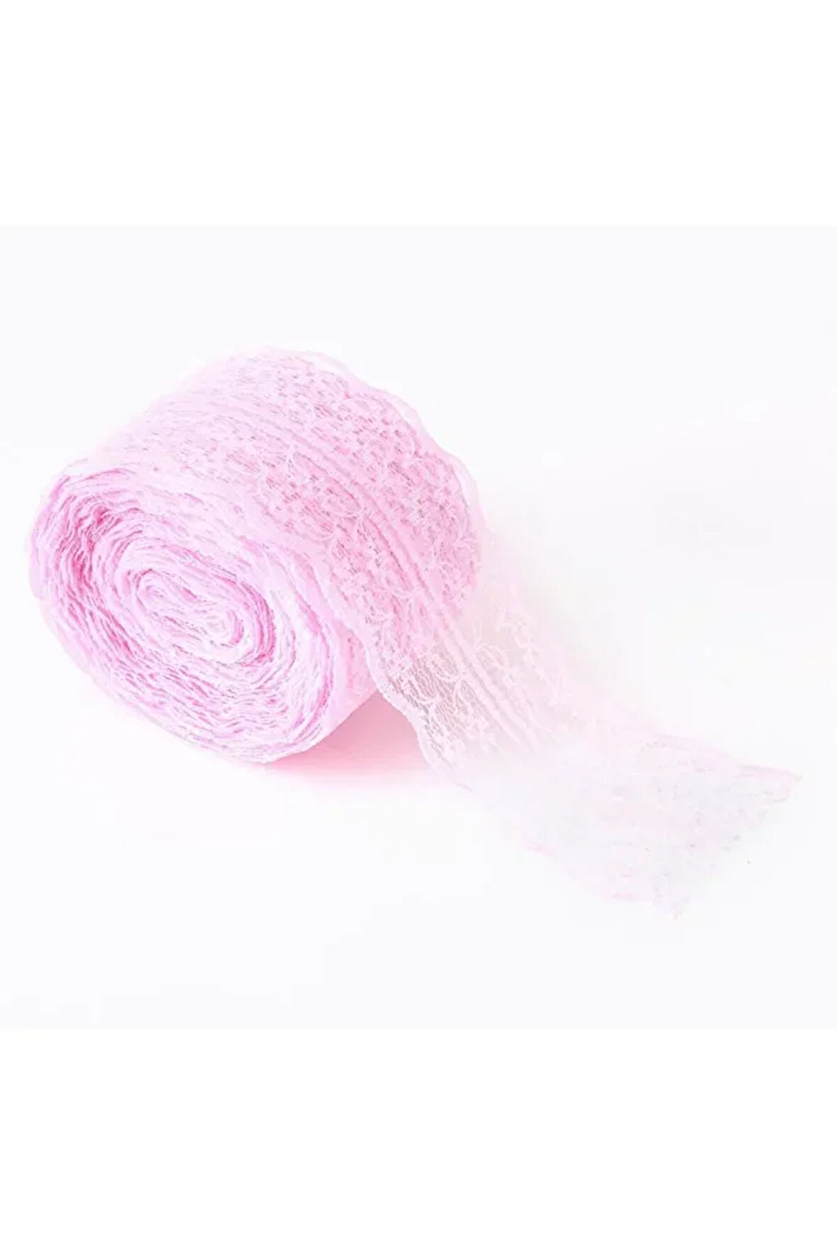 20 Metre Çift Katlı Güpür Dantel Kurdele ( En : 4,5 Cm)