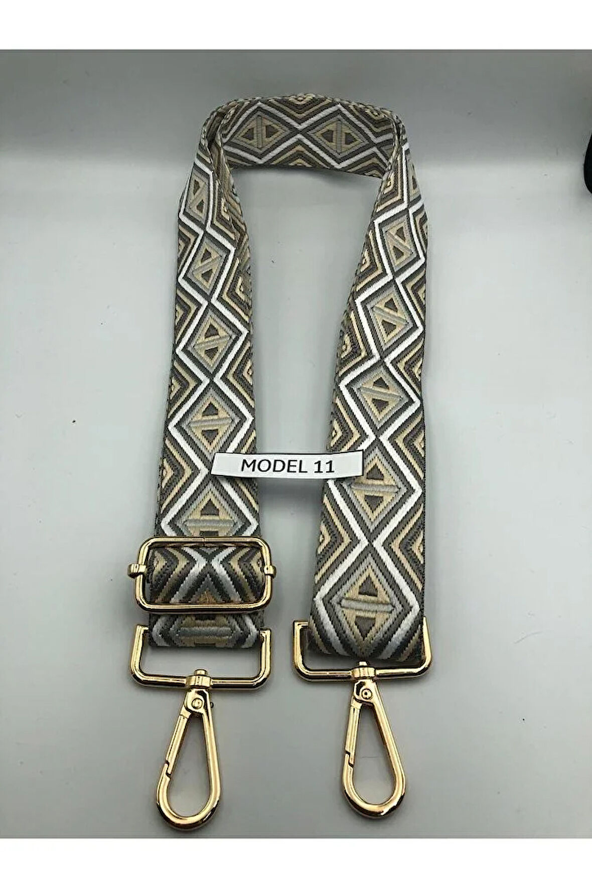 Desenli Çanta Askısı Dokuma Mango