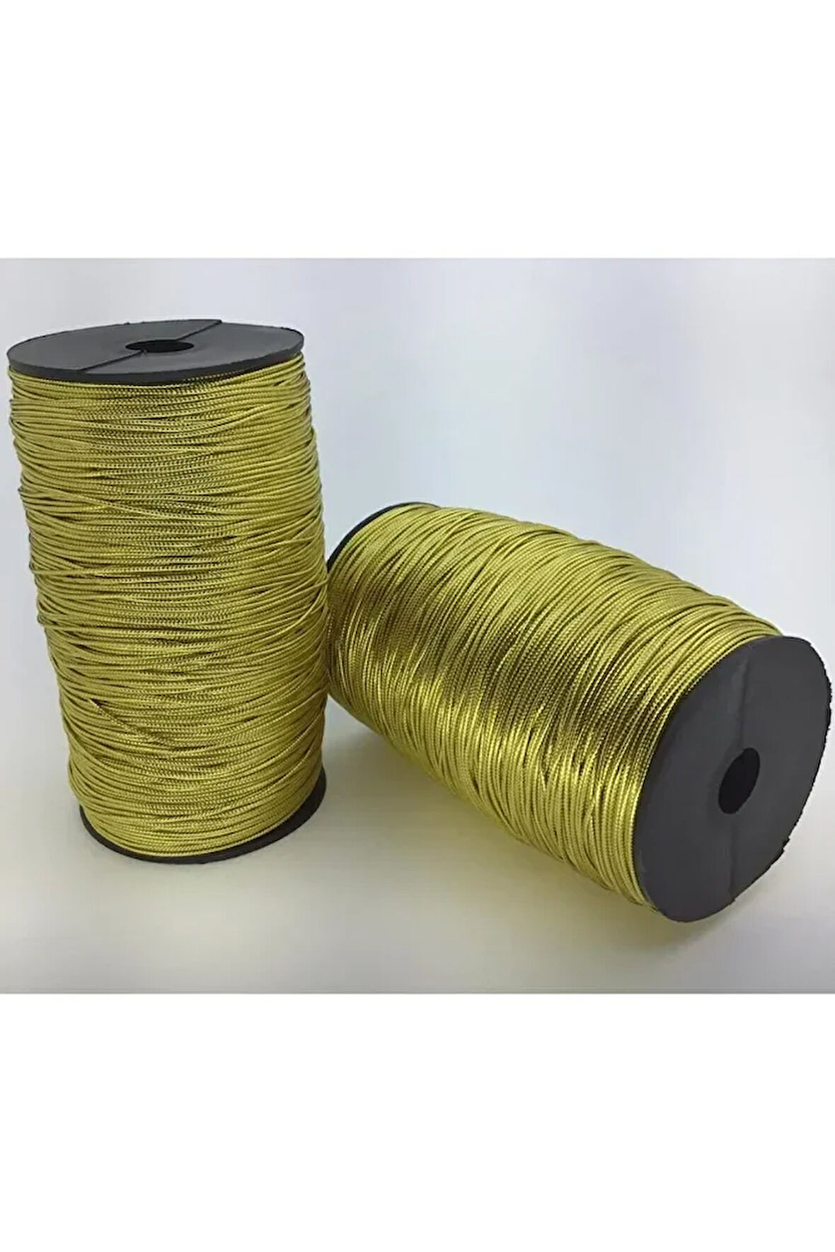 500 Metre Altın Simli Monofil Ip, Paketleme Ipi, Süsleme Ipi, Dekoratif Ip