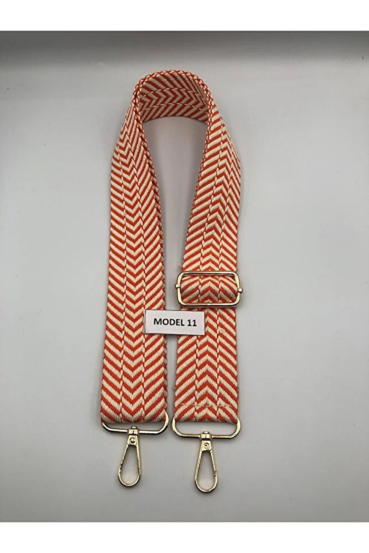 Desenli Ayarlanabilir Çanta Askısı Dokuma Mango 4cm x 120cm Etnik Desen