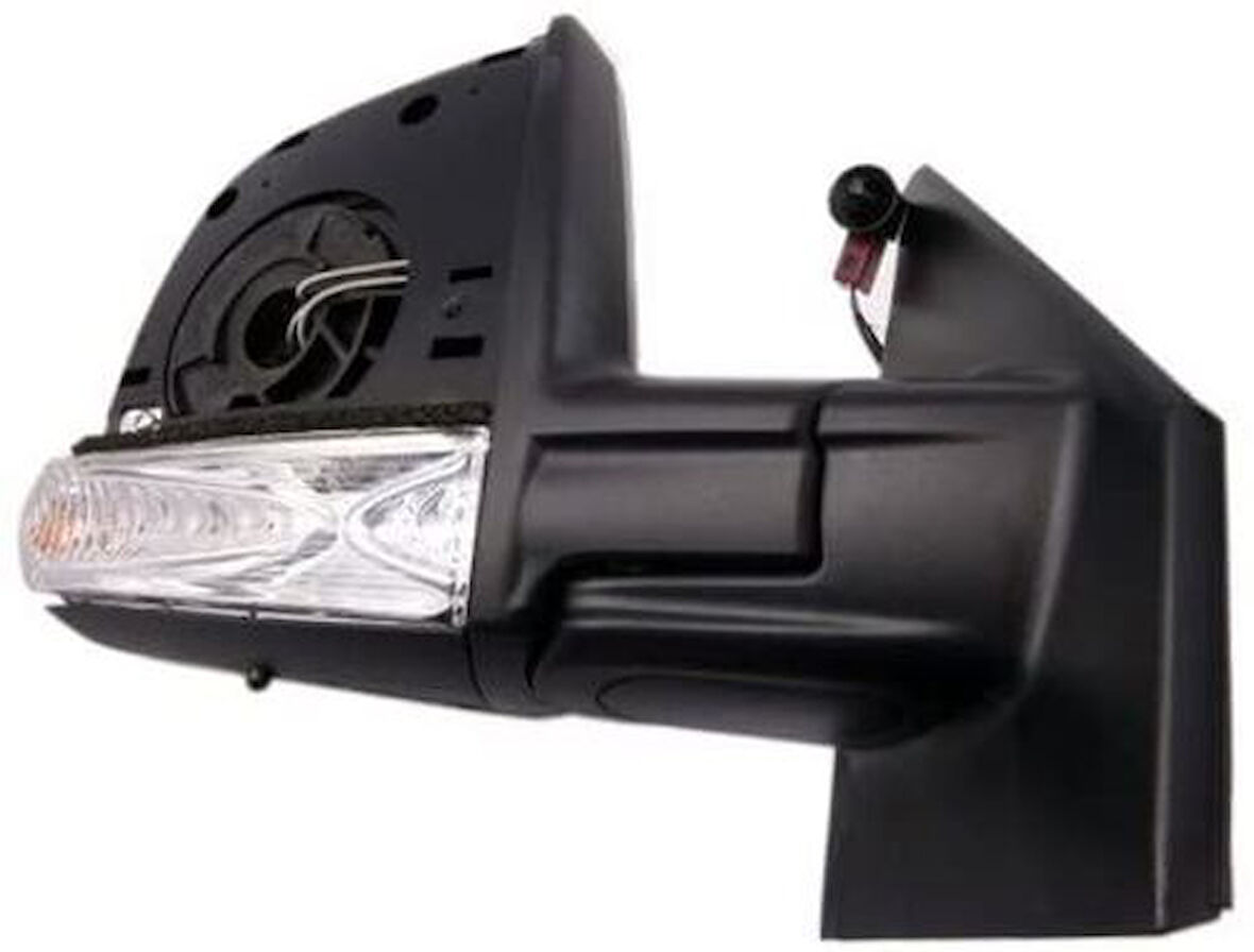 ART M001.1024 Dış Dikiz Aynası Elektrikli Sinyalli Kapaklı 8 Fişli Tek Camlı Astarlı Sağ Doblo III 11- 735528039