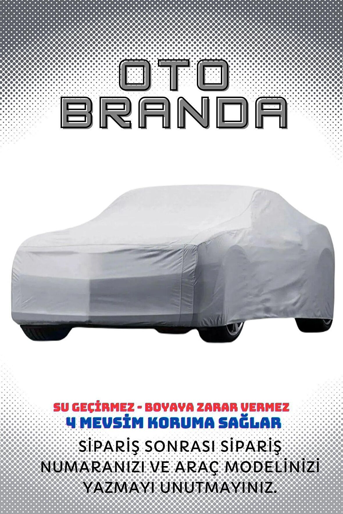 Toyota Corolla 4 Kapı Araba Brandası Örtüsü Çadır 2009 Sonrası