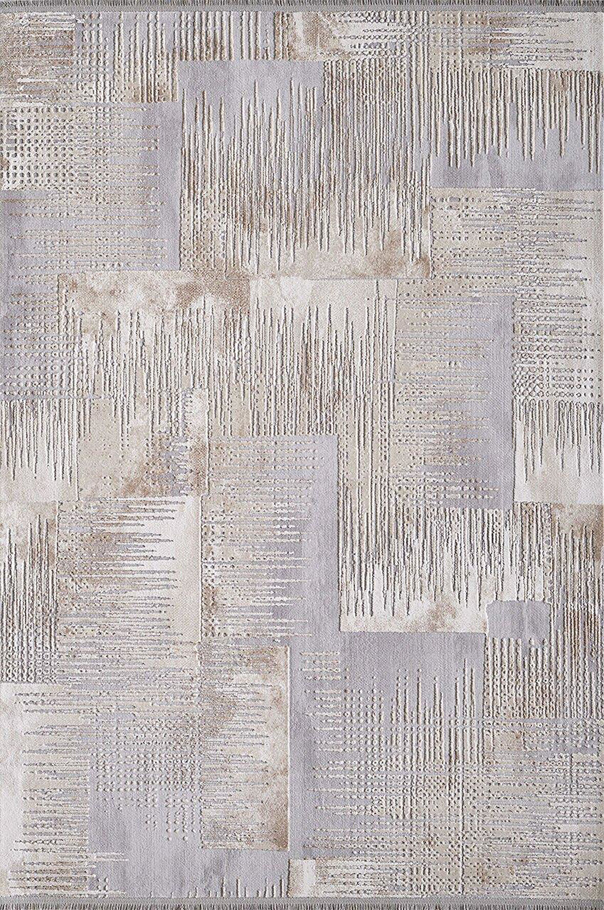 Artemis Halı Artex 09150C Gri Gold Modern Eskitme Halı