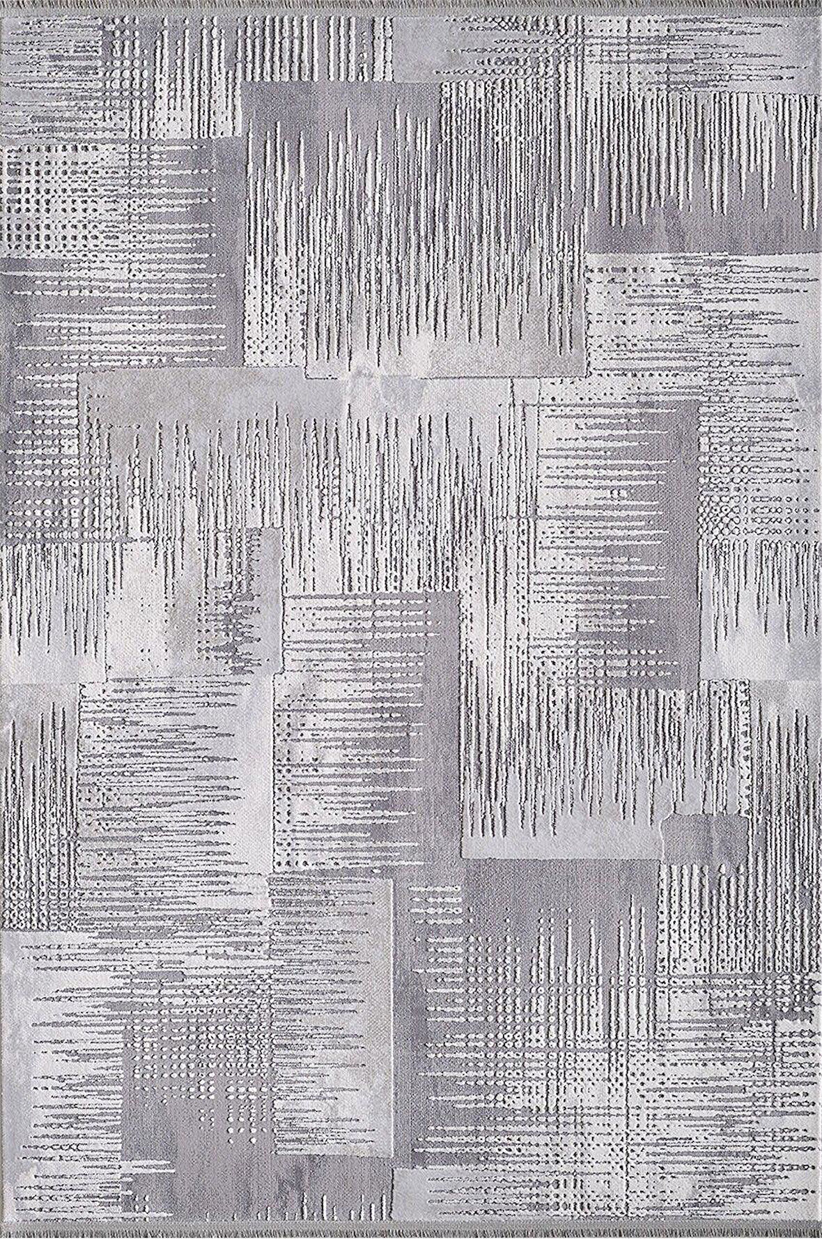 Artemis Halı Artex 09150D Krem Gri Modern Eskitme Halı