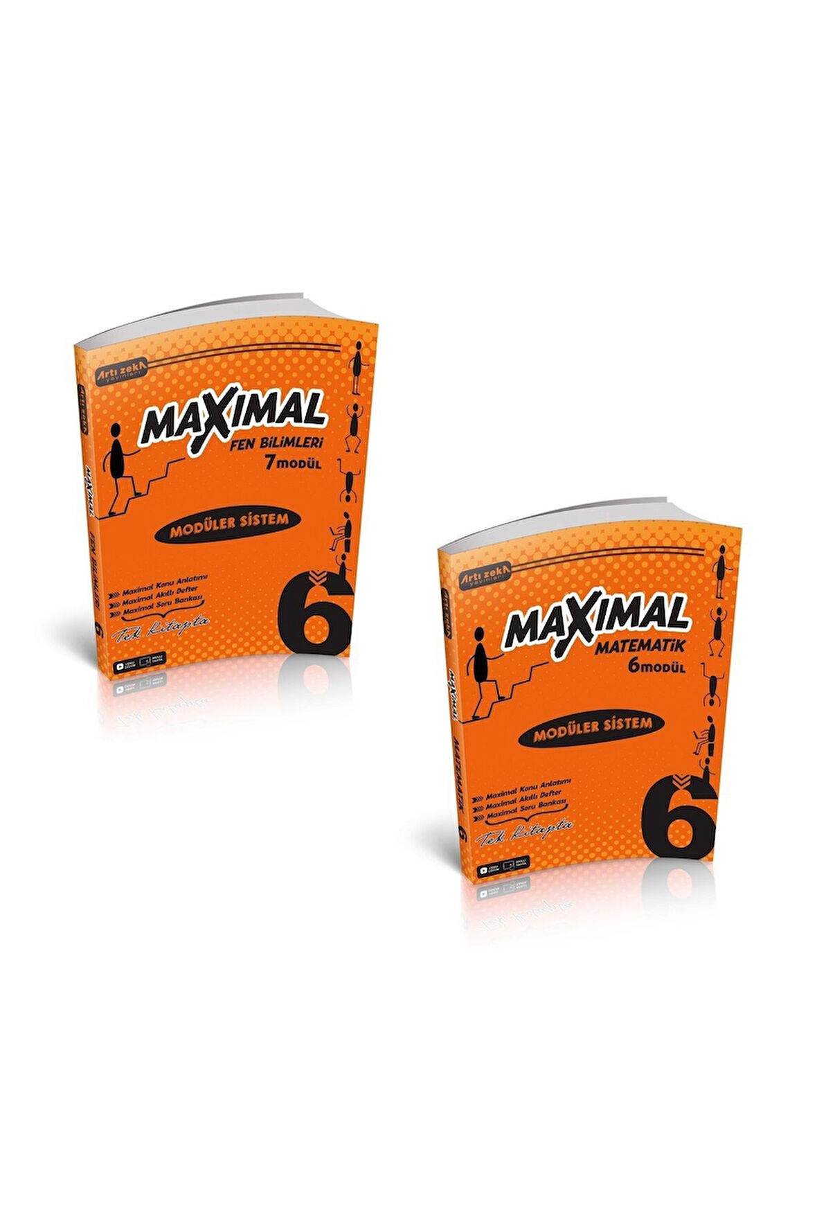 6. Sınıf Maximal Modüler Sistem Fen Bilimleri + Matematik Set (2 Kitap)