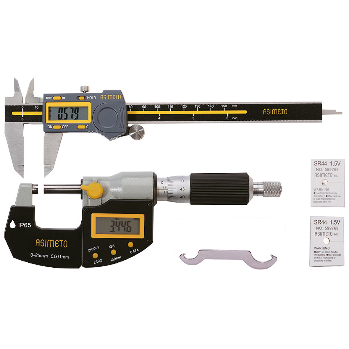 DİJİTAL KUMPAS VE DİJİTAL MİKROMETRE SETİ