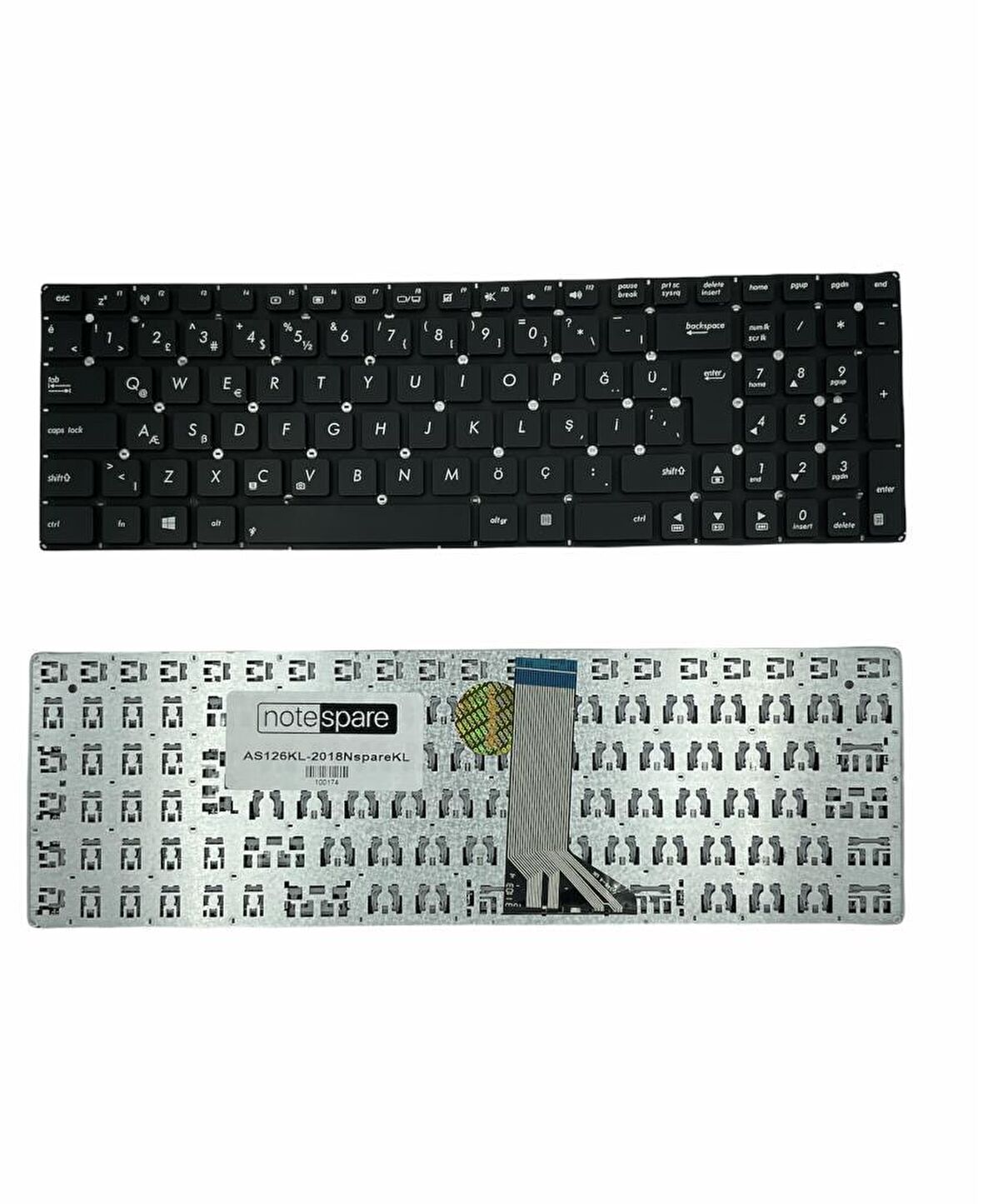 Asus X551CA-SX014H, X551CA-SX030H Uyumlu Laptop Klavye Siyah TR