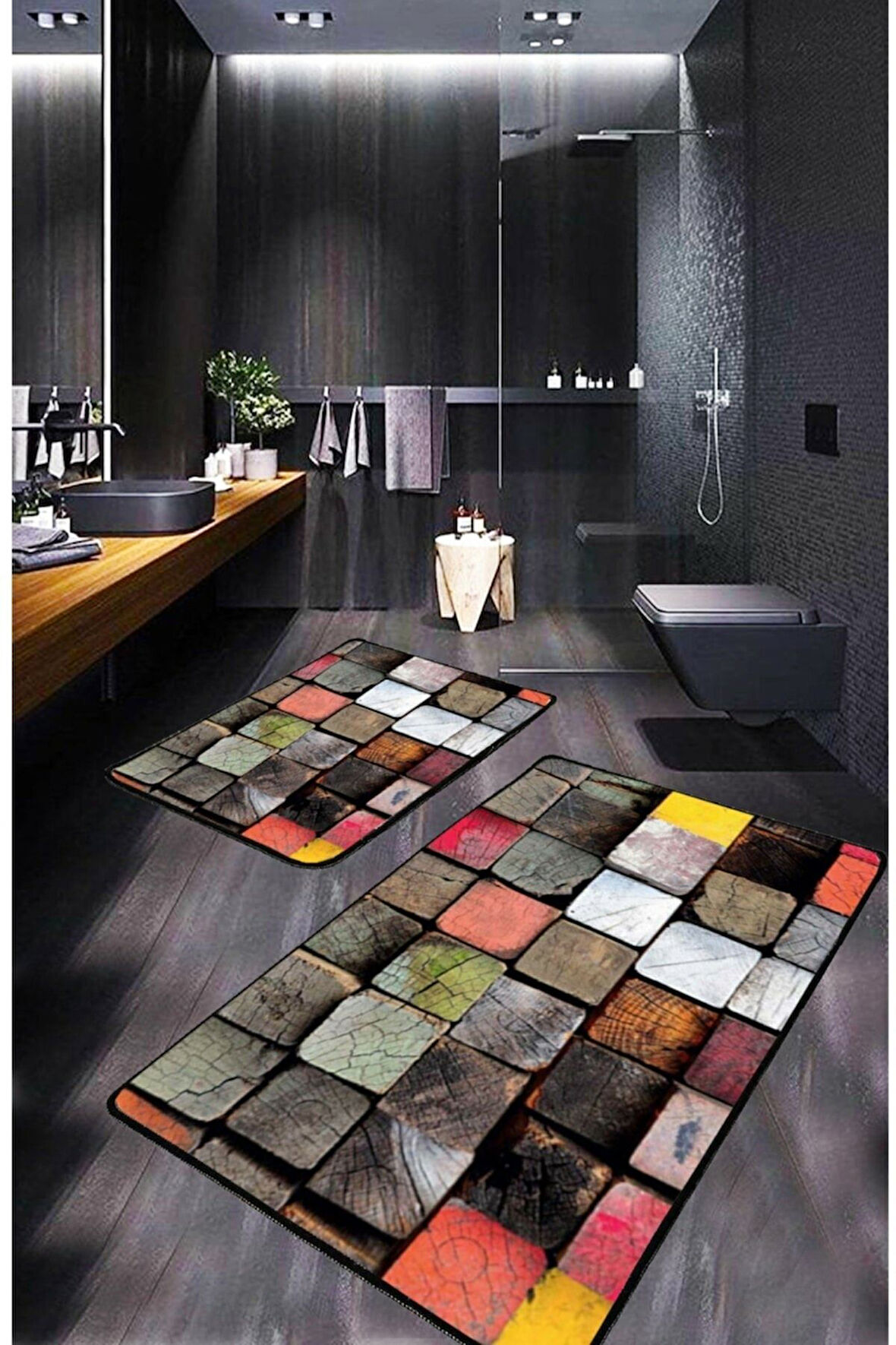 Multi  Kaymaz Taban  Banyo Paspası  354-00