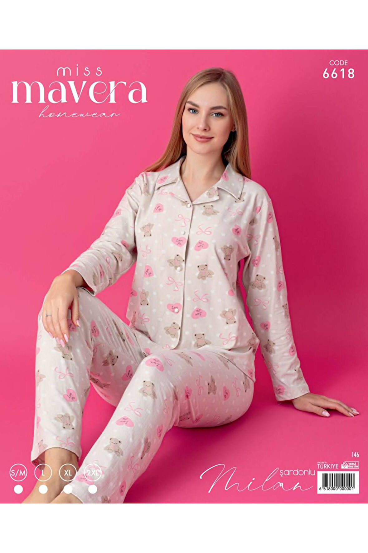 Pijama Özel Baskılı Desenler Pijama
