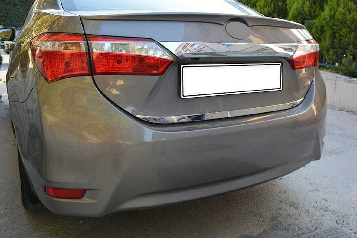 Bagaj Alt Çıta Krom Corolla SD 2013 Ve Sonrası Modeller İçin