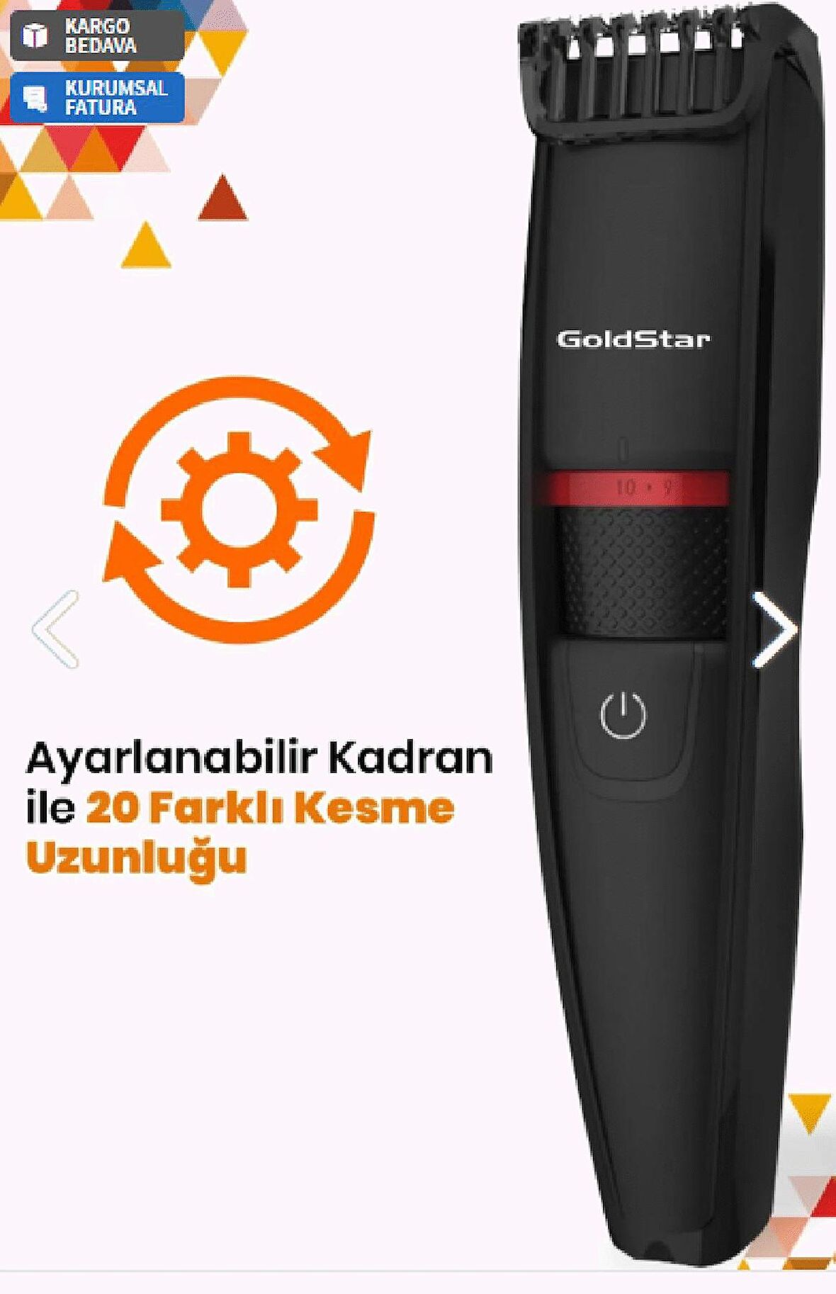 Goldstar Bello GS 7006 Kuru Çok Amaçlı Tıraş Makinesi