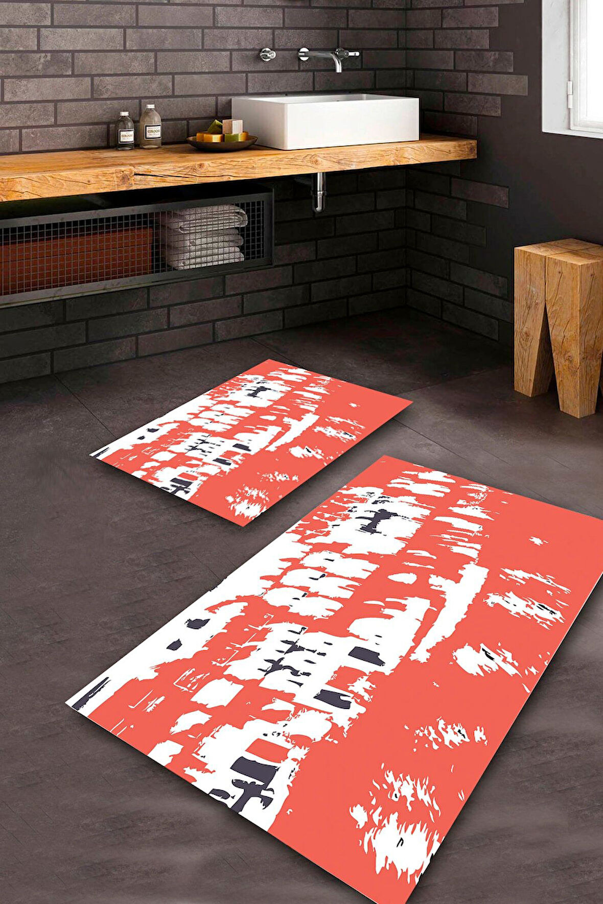 NarÇiçeği Pvc Deri Kaymaz Taban Modern Banyo Klozet Takımı Saçaksız BPS-7928