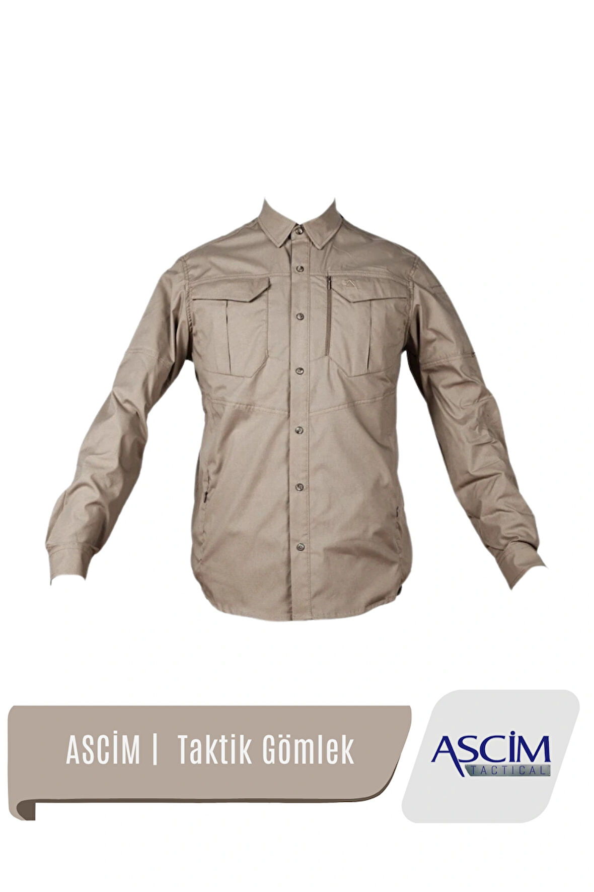 Ascim Tactical Erkek Gömlek (Rip-Stop)