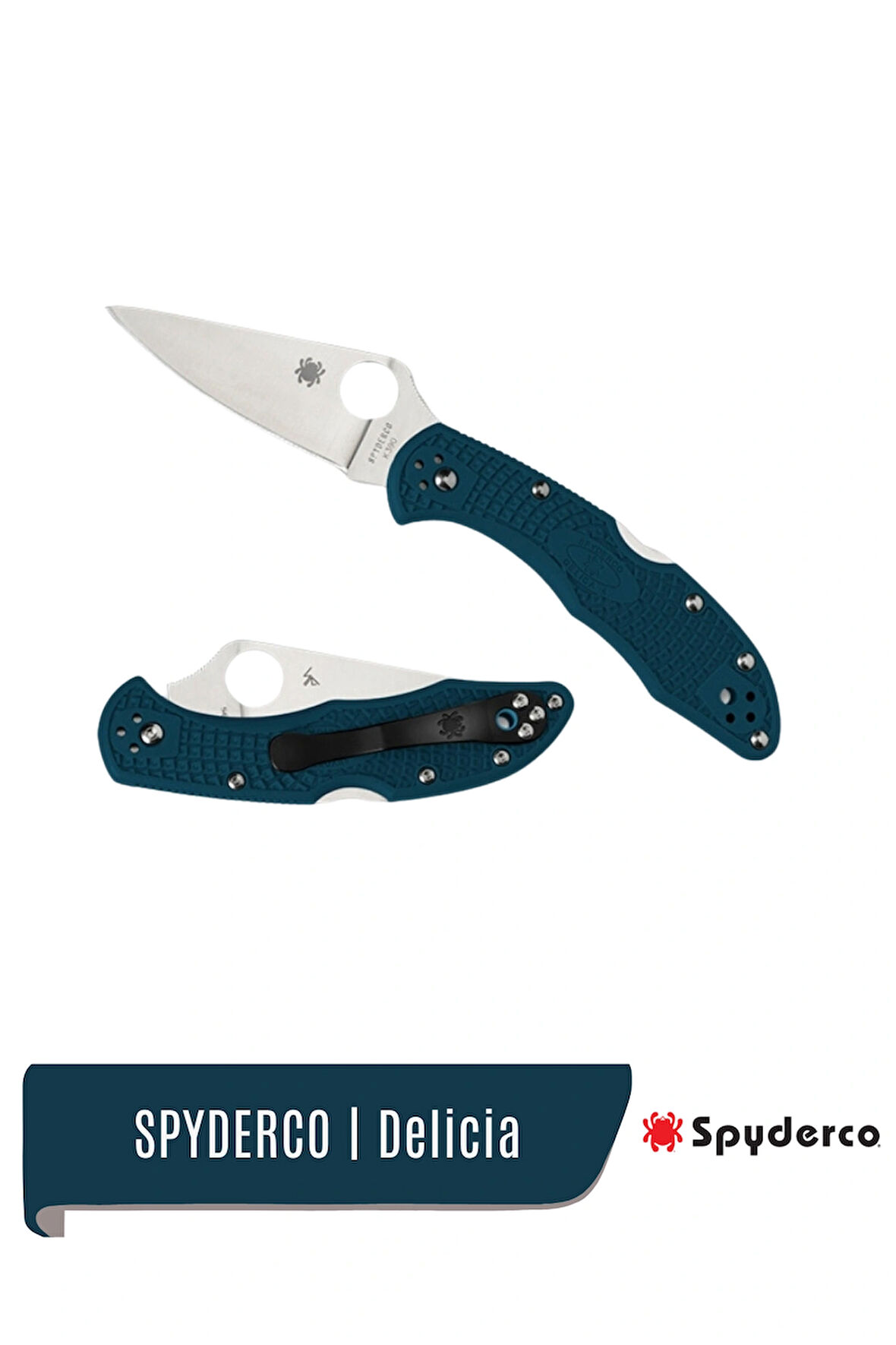 Spyderco Delica 4 FRN K390 Çakı | Mavi