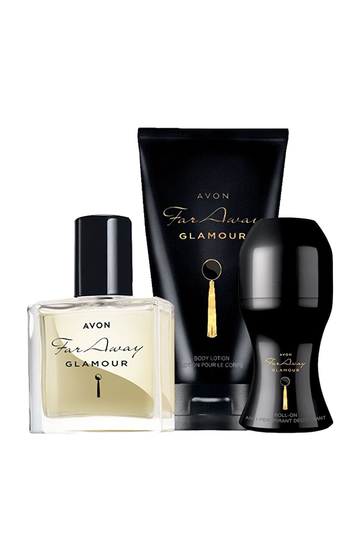Far Away Glamour Edp 30ml Bayan Parfüm 3lü Set