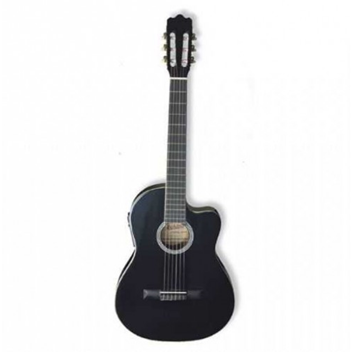 ashton CG44CEQ BK Elektro klasik gitar