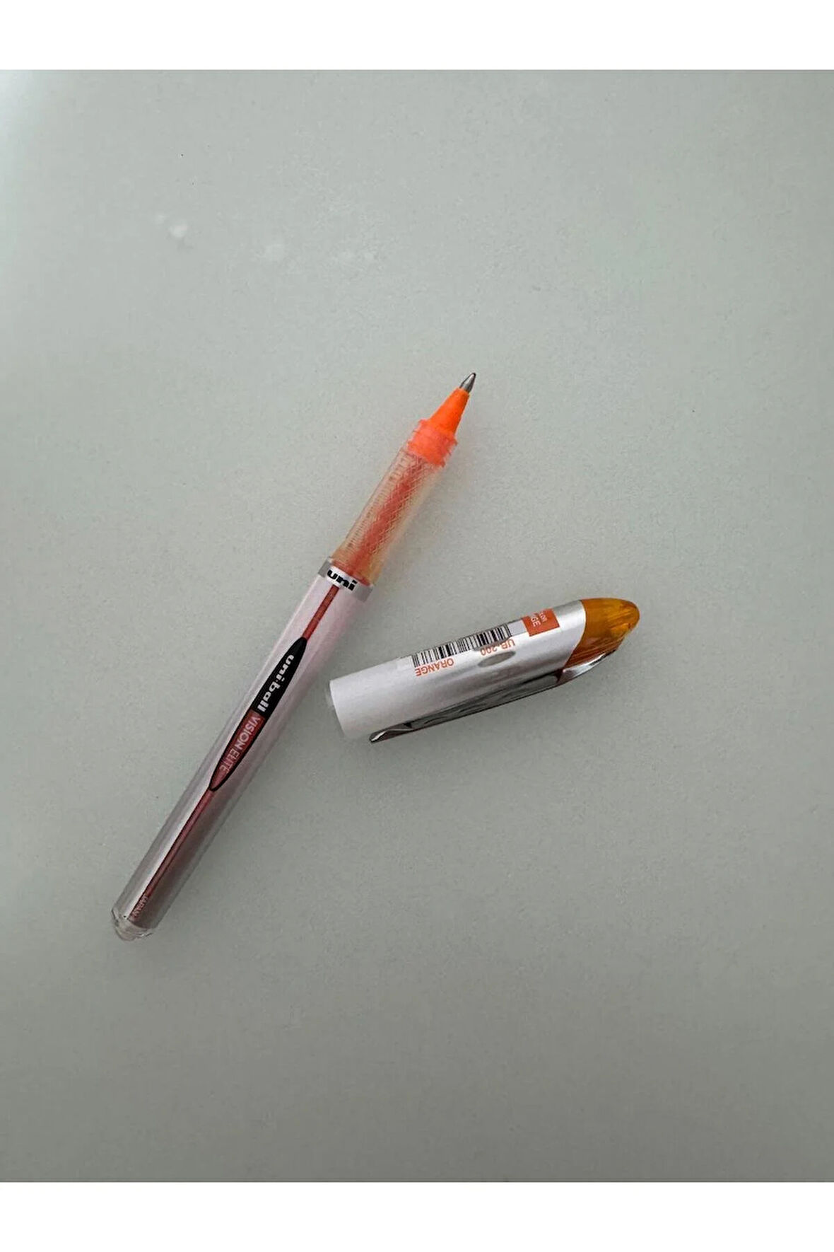 Uni-Ball Roller Kalem Vision Elite Bilye Uç 0.8 MM TURUNCU (1 ADET)