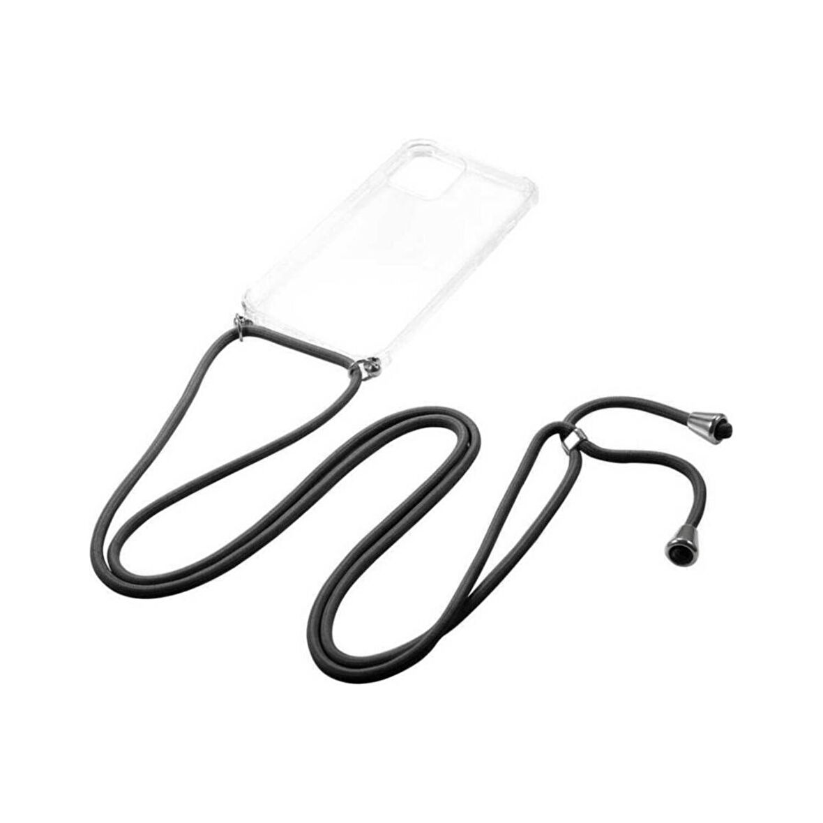 Samsung Galaxy S23 Ultra Boyun Askılı Şeffaf Tank Kılıf 