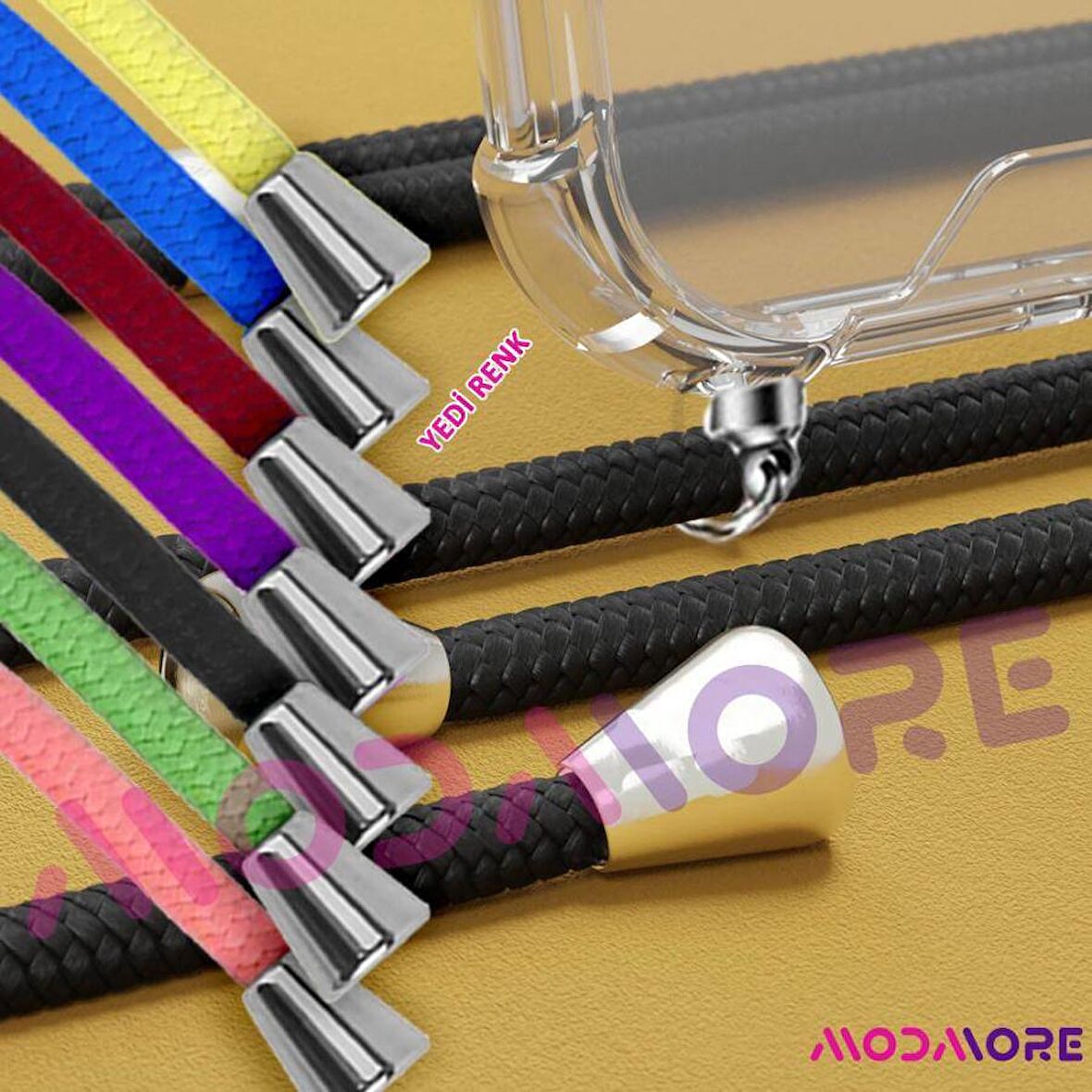 İp Askılı Tank Şeffaf Kılıf Xiaomi Mi 9