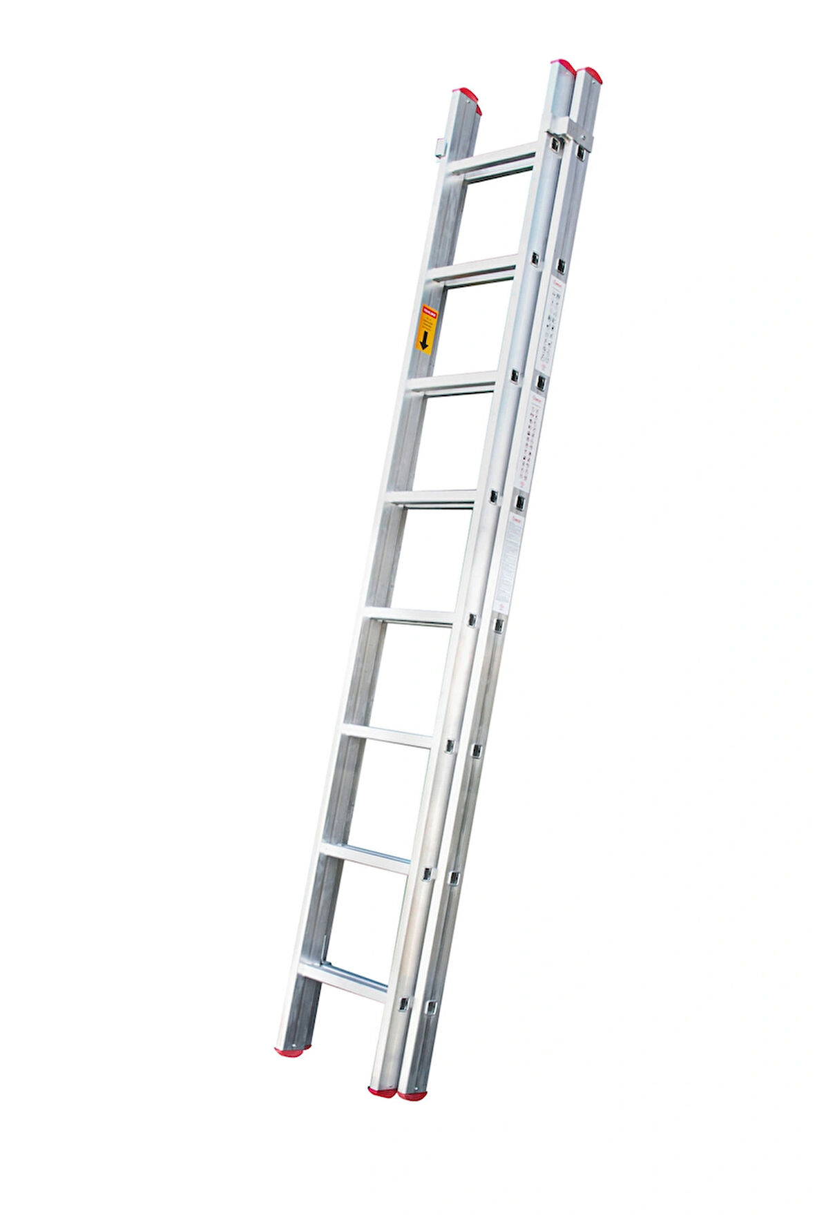 2 Parçalı Alüminyum Sürgülü Merdiven 2X6 Basamaklı (ASM.01)