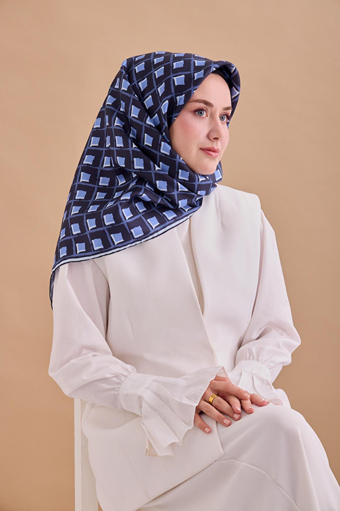 Twill İpek Eşarp 11474