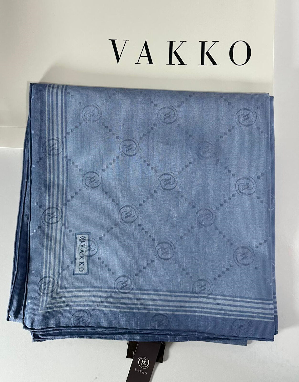 Vakko 90x90 Pamuk İpek Pano Eşarp - 05468