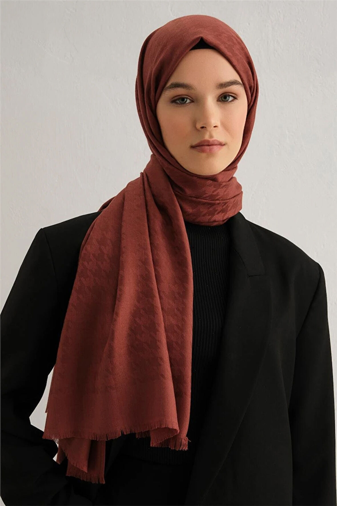 Viscon Kazayağı Desen Şal 3