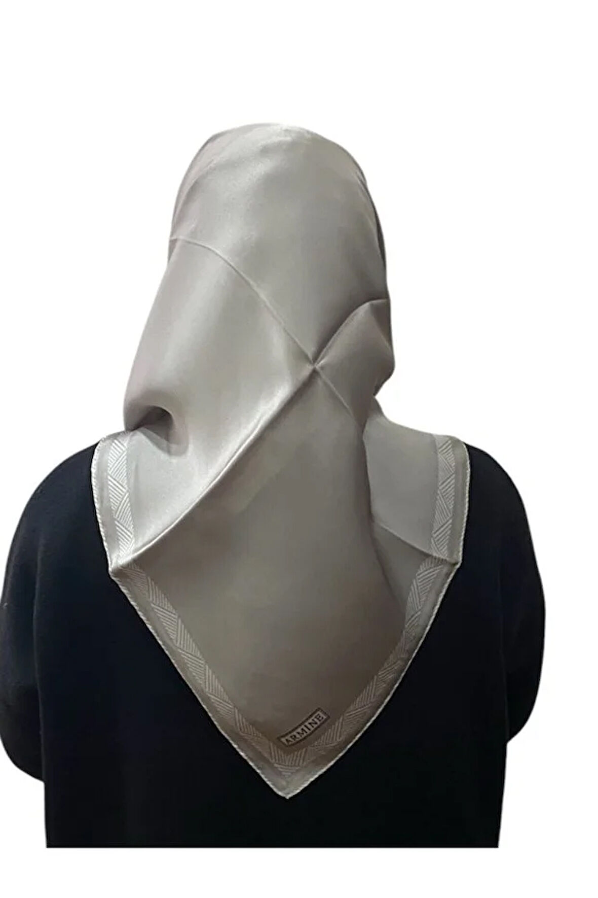 Klasik Desenli Saf İpek Sura Eşarp 9357D