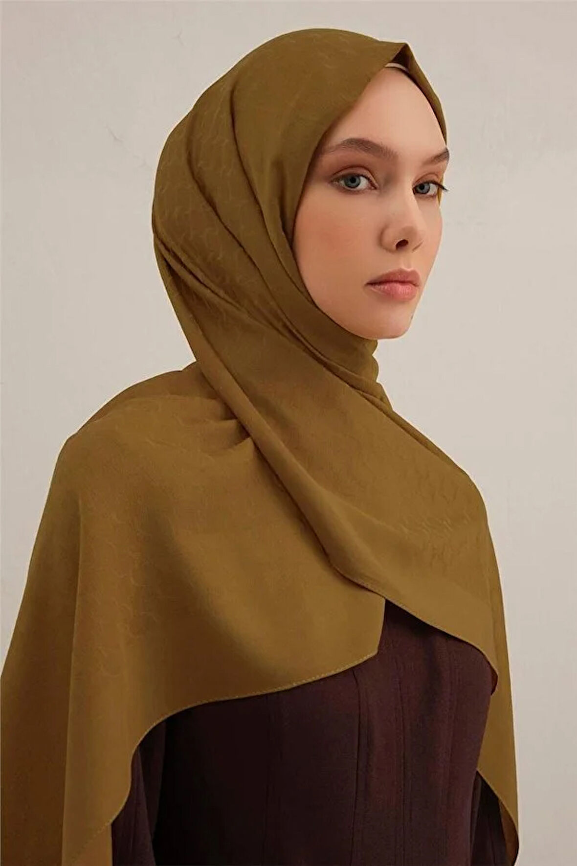 Link Desen Bambu Cotton Şal 2